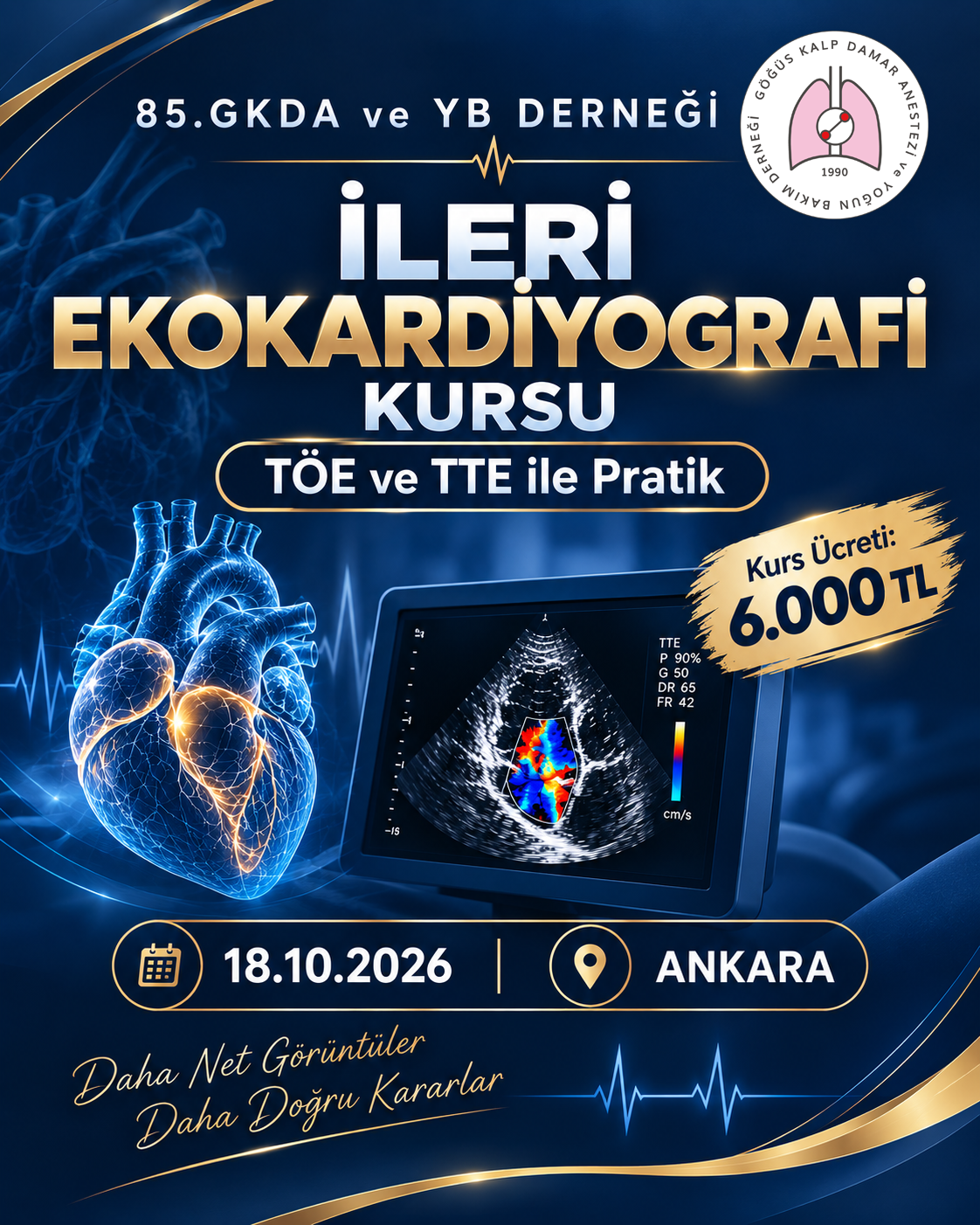 İleri Ekokardiyografi Kursu